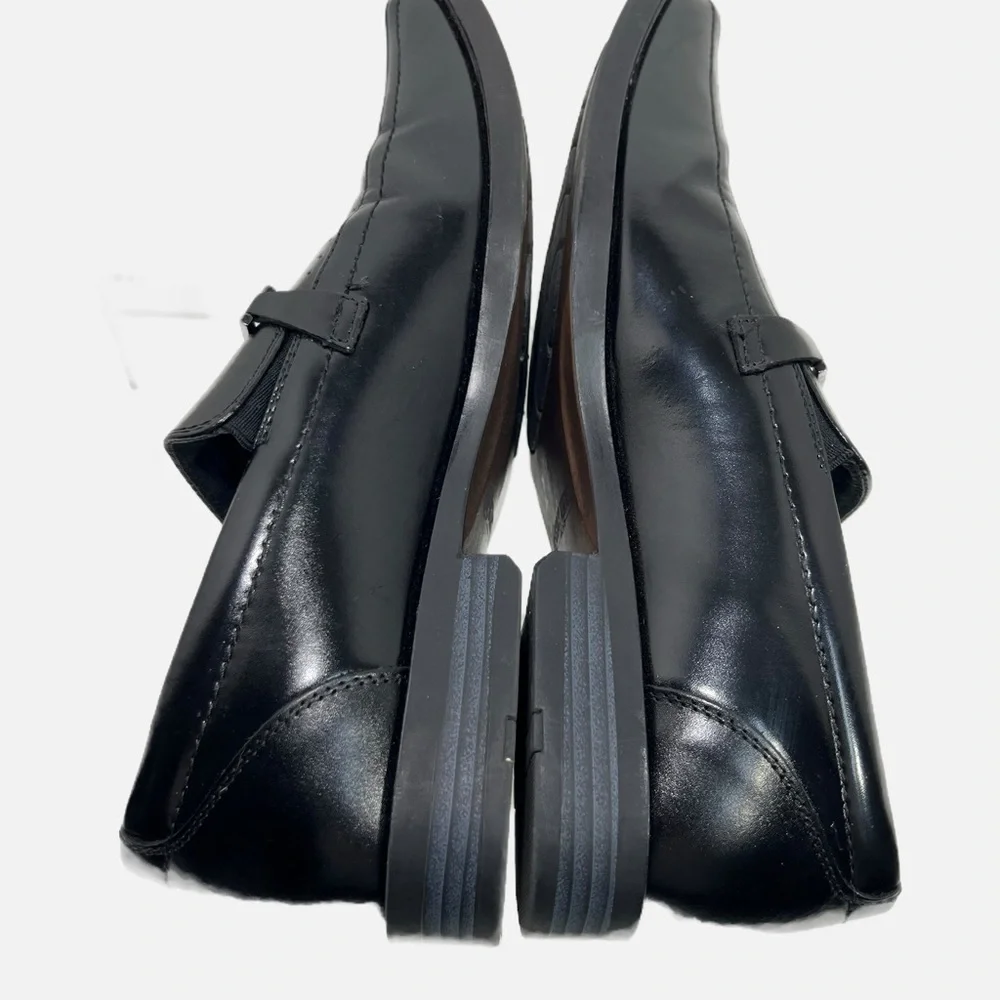 Stacy Adams Black Mens Cade Slip On Loafer size 8